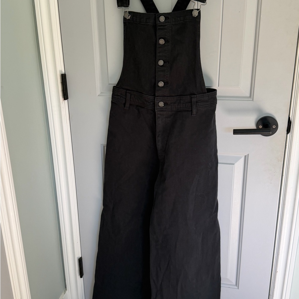 Universal Thread Women's Dark Denim Overalls